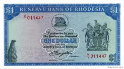 1 Dollar RHODESIA  1976 P.34b UNC-