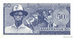 50 Francs RWANDA  1976 P.07c UNC
