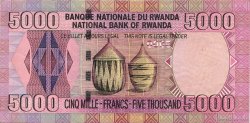5000 Francs RWANDA  2004 P.33 VF+