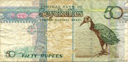 50 Rupees SEYCHELLES  1998 P.38 B+