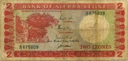 2 Leones SIERRA LEONE  1967 P.02b SGE