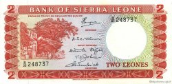 2 Leones SIERRA LEONA  1970 P.02d SC+