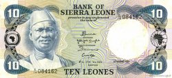10 Leones SIERRA LEONE  1984 P.08c SPL