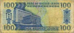 100 Leones SIERRA LEONE  1988 P.18a VG