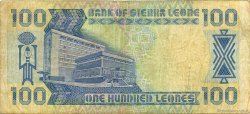 100 Leones SIERRA LEONE  1989 P.18b q.MB