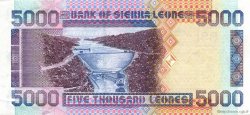 5000 Leones SIERRA LEONE  2002 P.28 XF