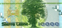 10000 Leones SIERRA LEONE  2004 P.29a FDC