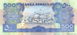 500 Shillings SOMALILANDIA  2006 P.06f FDC