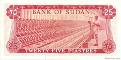 25 Piastres SUDAN  1970 P.11a q.AU