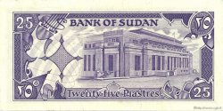 25 Piastres SUDAN  1987 P.37 VZ