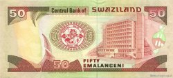 50 Emalangeni SWASILAND  1998 P.26b fST+