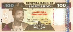 100 Emalangeni SWAZILAND  2001 P.32a