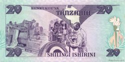 20 Shilingi TANZANIA  1986 P.12 UNC