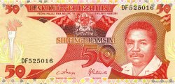50 Shilingi TANZANIA  1986 P.16b EBC