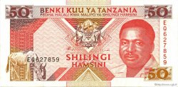 50 Shilingi TANZANIE  1993 P.23 SUP