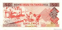 50 Shilingi TANZANIE  1993 P.23 SUP