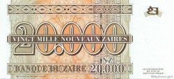 20000 Nouveaux Zaïres ZAÏRE  1996 P.72 SC+