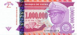 1000000 Nouveaux Zaïres ZAÏRE  1996 P.79a ST