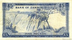 5 pounds ZAMBIA  1964 P.03a BC+