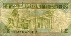 2 Kwacha ZAMBIA  1980 P.24b MB