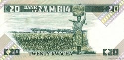 20 Kwacha ZAMBIA  1980 P.27d XF