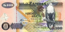 100 Kwacha ZAMBIA  2006 P.38f FDC