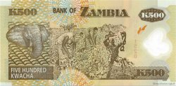 500 Kwacha ZAMBIA  2008 P.43f UNC