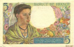 5 Francs BERGER FRANCIA  1943 F.05.04 SPL+
