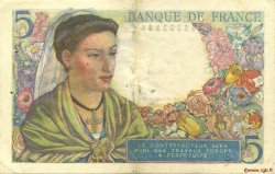 5 Francs BERGER FRANCIA  1947 F.05.07 q.SPL