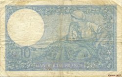 10 Francs MINERVE modifié FRANCIA  1940 F.07.19 MB