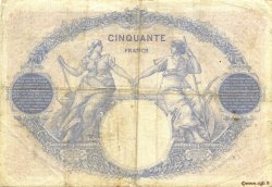 50 Francs BLEU ET ROSE FRANCIA  1923 F.14.36 RC+