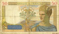 50 Francs CÉRÈS FRANKREICH  1935 F.17.07 fS