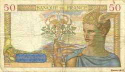 50 Francs CÉRÈS FRANCIA  1936 F.17.29 q.MB