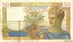 50 Francs CÉRÈS modifié FRANCIA  1938 F.18.15 BC