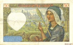 50 Francs JACQUES CŒUR FRANKREICH  1941 F.19.11 SS
