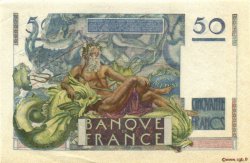 50 Francs LE VERRIER FRANCIA  1951 F.20.17 AU
