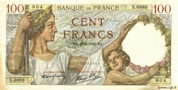 100 Francs SULLY FRANCIA  1940 F.26.21 q.SPL