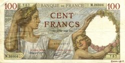 100 Francs SULLY FRANCIA  1941 F.26.62 BB