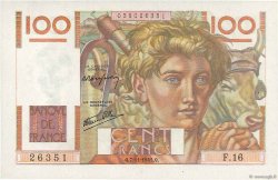 100 Francs JEUNE PAYSAN FRANCIA  1945 F.28.01 SC