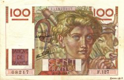 100 Francs JEUNE PAYSAN FRANCIA  1946 F.28.10 MBC+