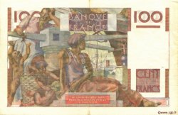 100 Francs JEUNE PAYSAN FRANCE  1953 F.28.35 XF-