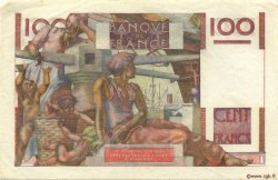 100 Francs JEUNE PAYSAN FRANCE  1953 F.28.36 XF-