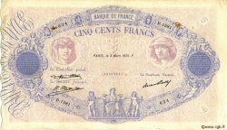 500 Francs BLEU ET ROSE FRANCIA  1931 F.30.34 BC