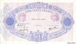 500 Francs BLEU ET ROSE modifié FRANCIA  1939 F.31.31 q.SPL