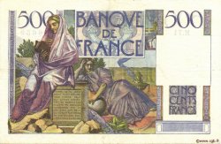 500 Francs CHATEAUBRIAND FRANCE  1946 F.34.04 VF