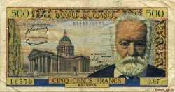 500 Francs VICTOR HUGO FRANCIA  1955 F.35.04 q.MB