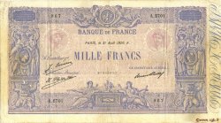 1000 Francs BLEU ET ROSE FRANKREICH  1926 F.36.43 S