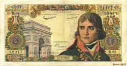 100 Nouveaux Francs BONAPARTE FRANKREICH  1960 F.59.07 S