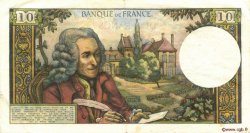 10 Francs VOLTAIRE FRANCE  1967 F.62.28 VF+