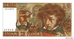 10 Francs BERLIOZ FRANKREICH  1974 F.63.04 fST+